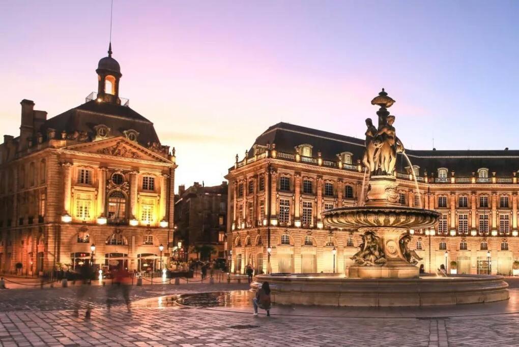 Charmant T2 Hyper-Centre Bordeaux Bordéus Exterior foto
